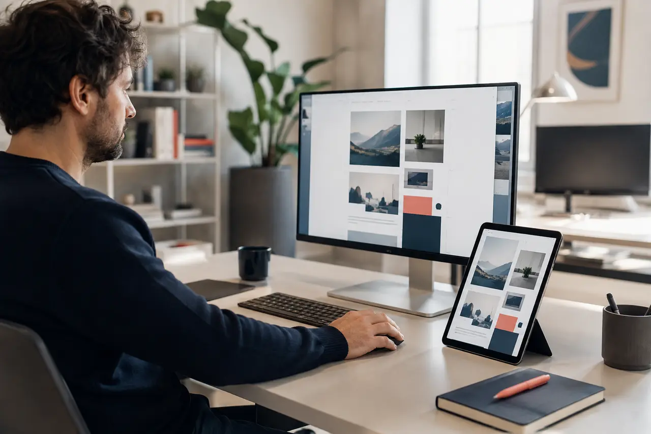 Progettazione di un sito web responsive con contenuti gestibili